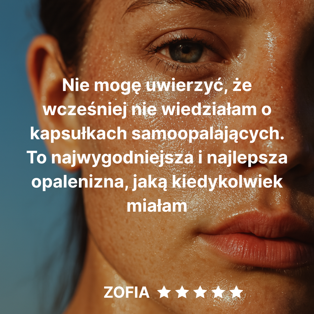 Kapsułki samoopalające